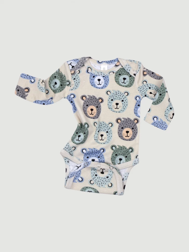 Боди Mjölk Grizzly Bears с длинным рукавом Боди Mjölk Grizzly Bears с длинным рукавом