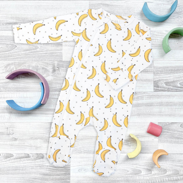 Комбинезон Mjölk Sleep and Play Бананы
