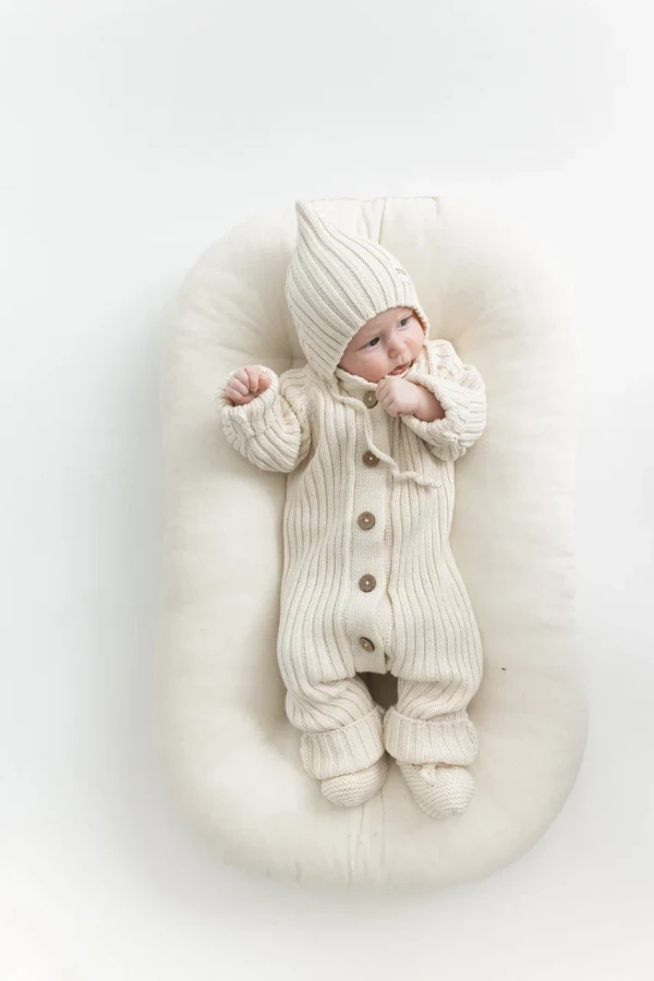 Комплект 3в1 лапша из 100% органического хлопка Молочный 