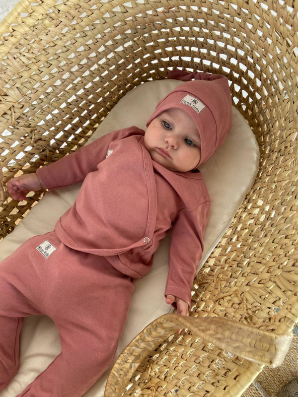 Кофточка-кимоно Пудра