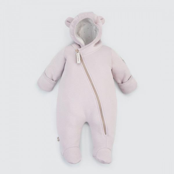 Комбинезон "Новый Пикколино-1", футер, пыльная сирень