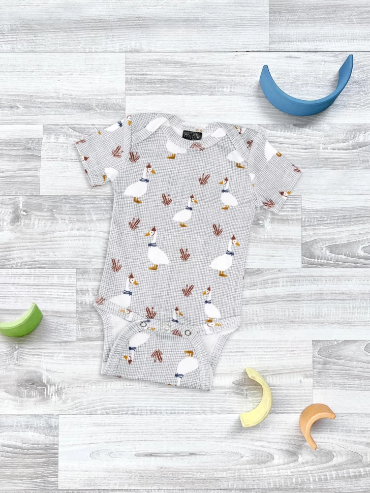 Боди Mjölk Гуси