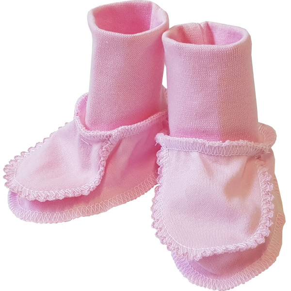 Пинетки трикотажные Розовые 