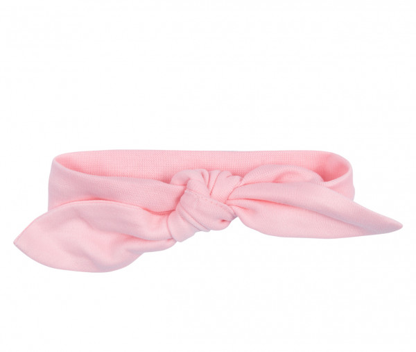 Повязка с бантиком Розовый 
