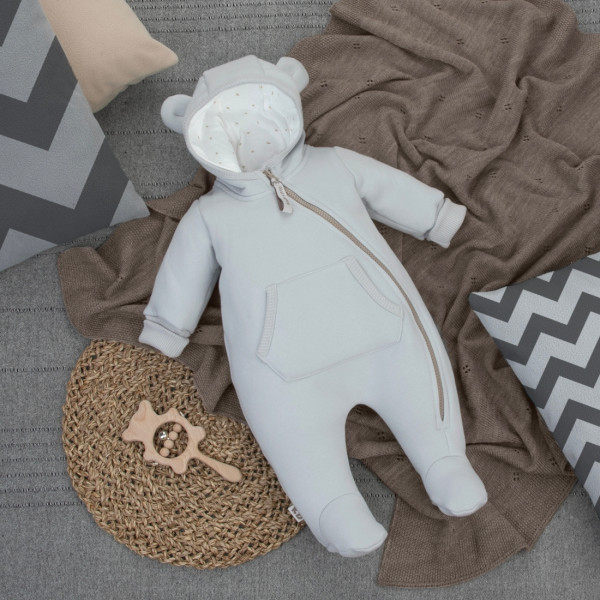 Комбинезон "Пикколино-1", футер Светло-серый