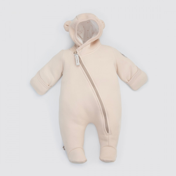Комбинезон "Новый Пикколино-1", футер, светло-бежевый