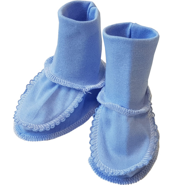 Пинетки трикотажные Голубые 