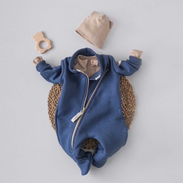 Комбинезон-поддева "Topolino" футер Деним