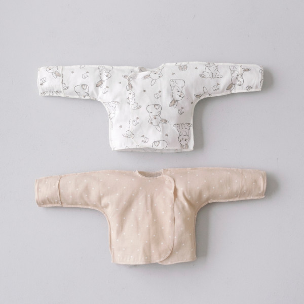 Распашонка "Зайкин", 2шт/уп