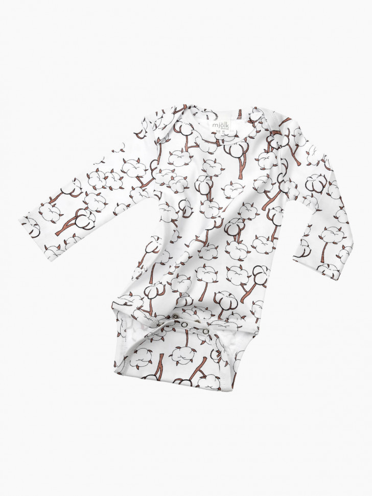 Боди Mjölk Хлопок с длинным рукавом Боди Mjölk Хлопок с длинным рукавом
