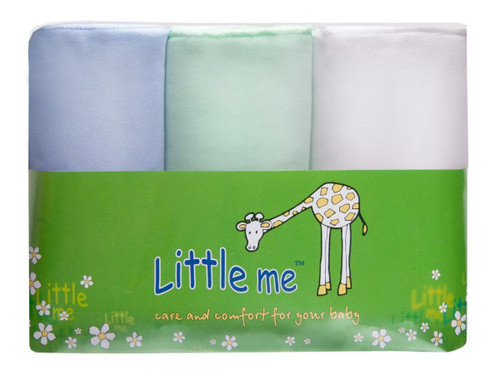 Пеленка теплый трикотаж комплект 3 штуки 90x120 см Мальчик