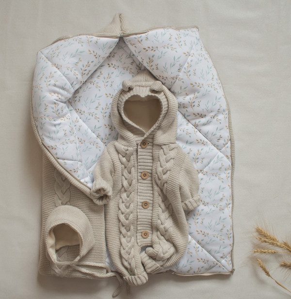 Комплект 3 предмета демисезонный Песочный 