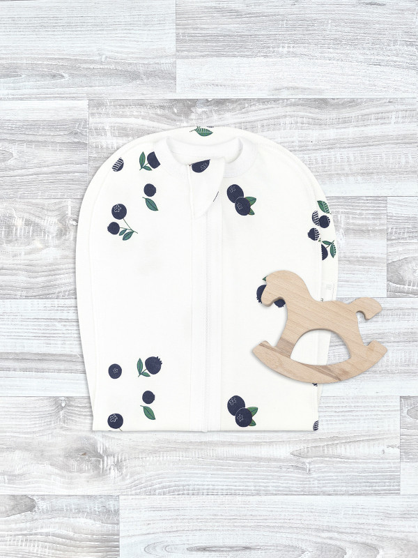 Пелёнка-кокон Mjölk Голубика