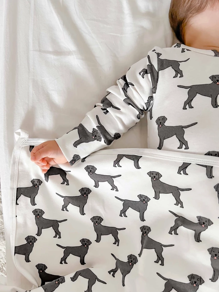 Двусторонний плед Собачки 120см*85см 