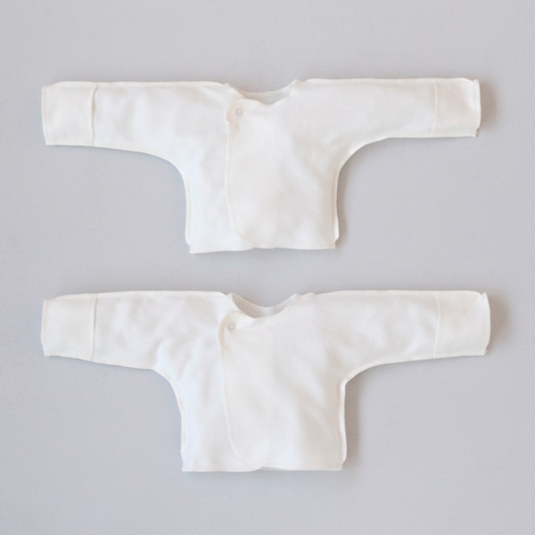 Распашонка "Краски Детства", молочный, 2шт/уп.