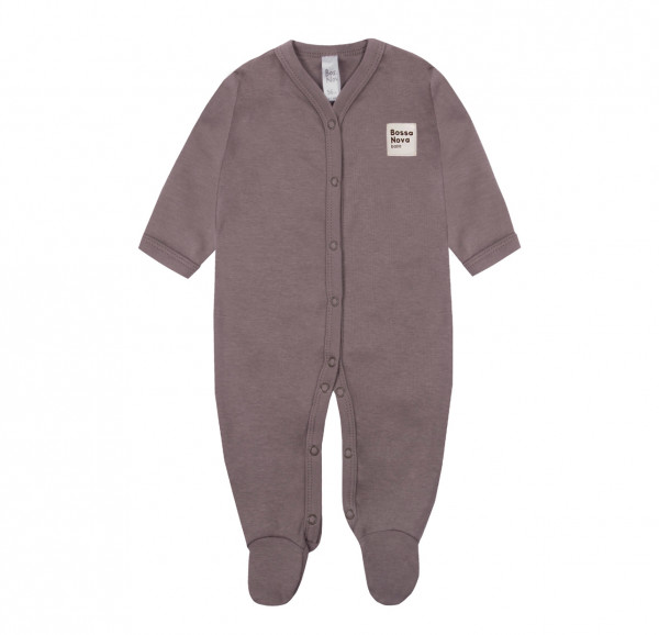 Комбинезон с закрытыми ножками Коричневый 