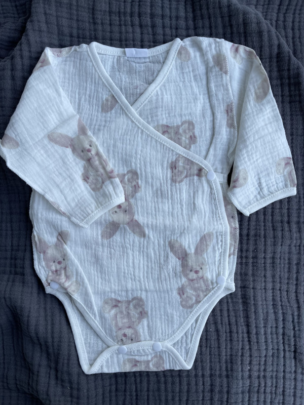 Боди из муслина Жатка Зайка 