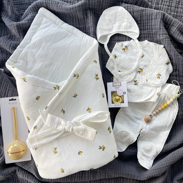 Комплект из муслина Лимоны 