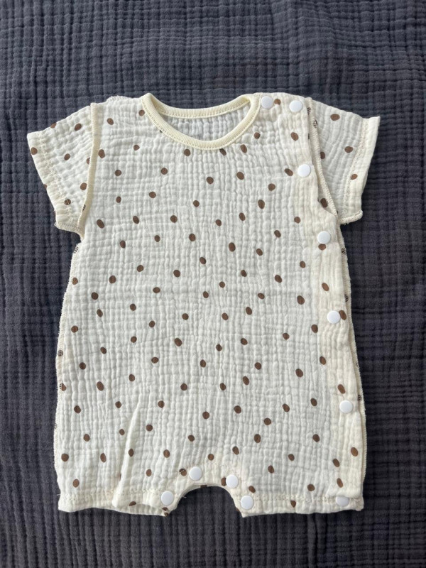  Песочник из муслина жатка Горох бежевый