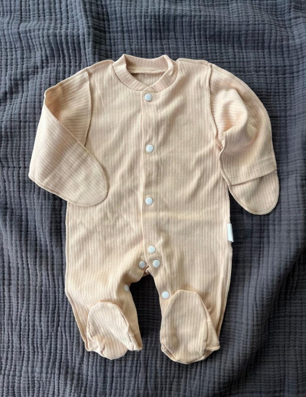  Комбинезон нательный лапша Бежевый