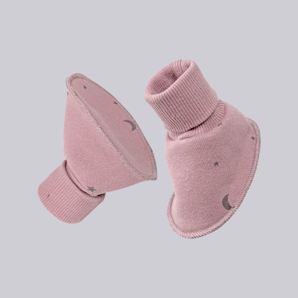 Утеплённые пинетки Mjölk Desert Rose Moons