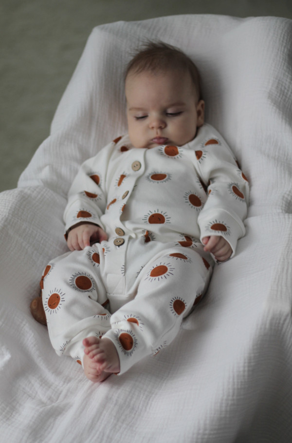 Слип с принтом Солнышко 