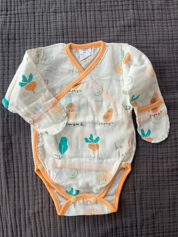  Боди муслин Веселый огород