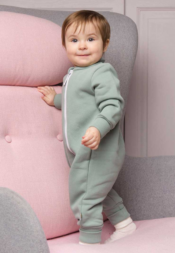 Комбинезон с начёсом "Урбан" Полынь