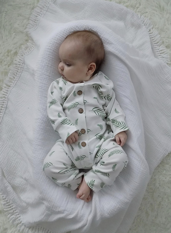 Слип с принтом Листья 