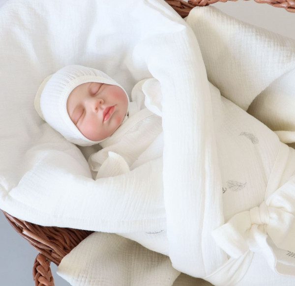 Комплект из муслина Листья 