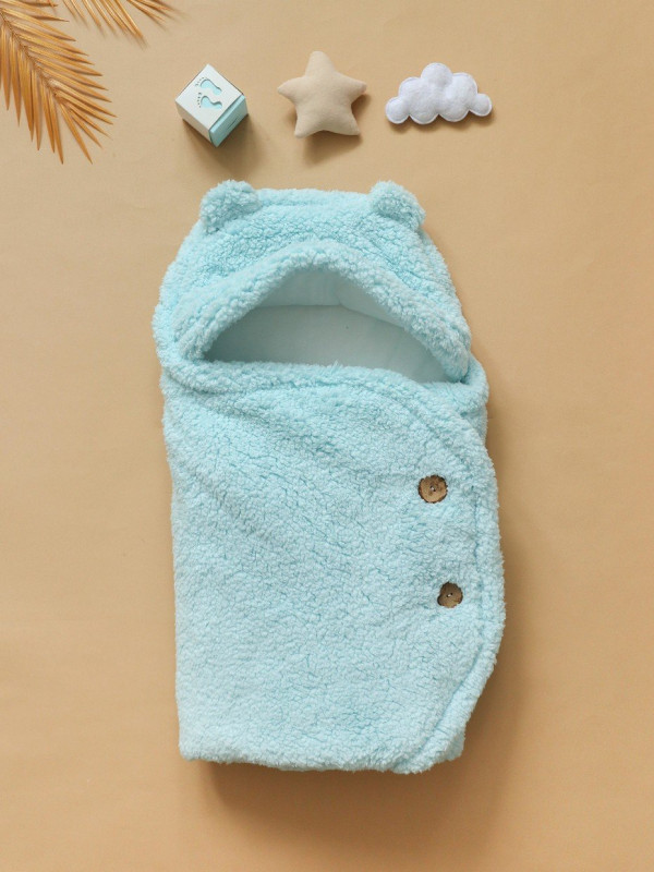 Конверт с капюшоном "TEDDY" Мятный 