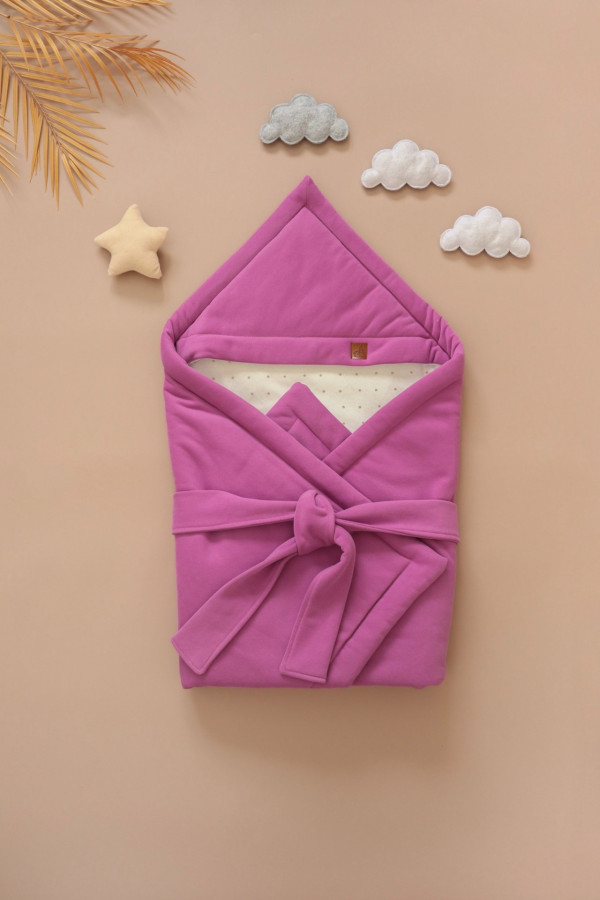 Конверт на выписку с поясом Фуксия 