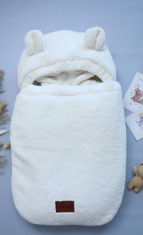 Конверт комплект Тедди с ушками Айвори 