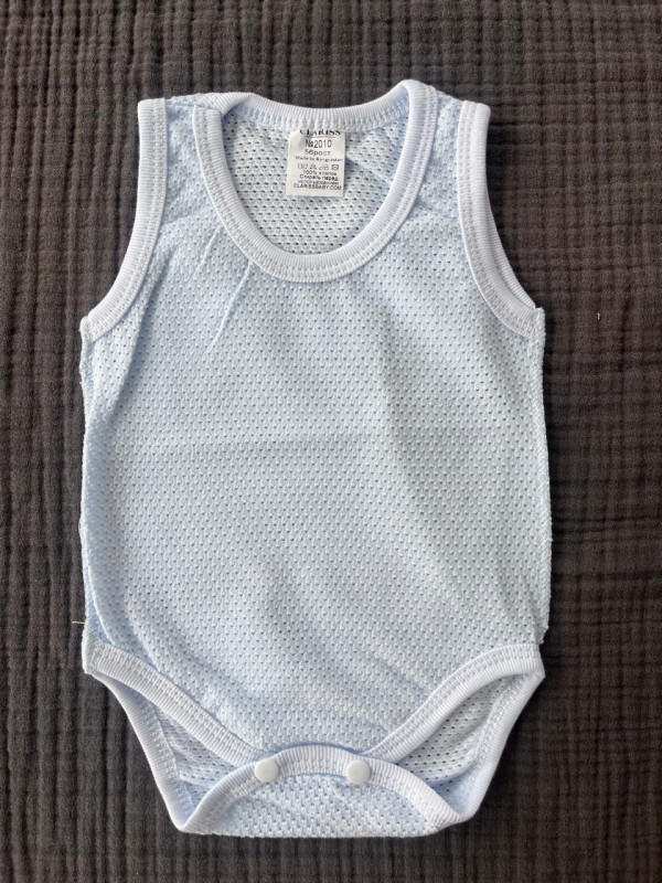 Боди-майка соты Голубой