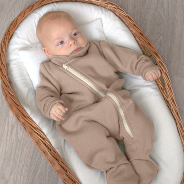 Комбинезон-поддева "Topolino" футер Капучино