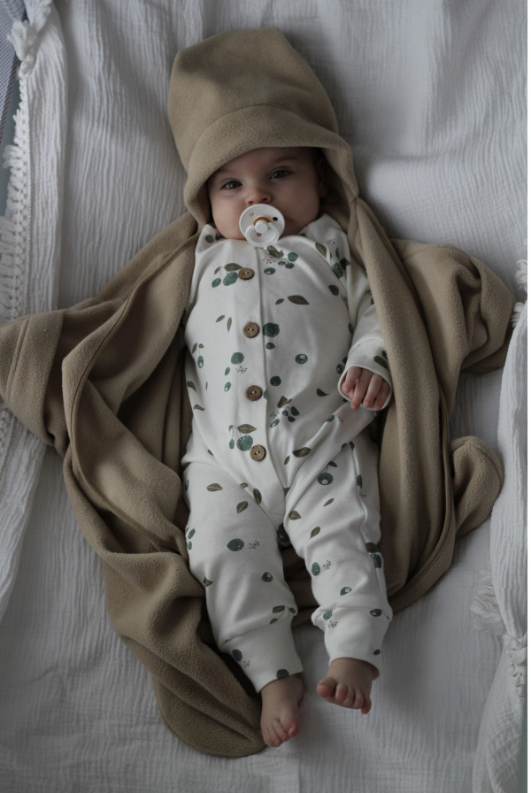 Слип с принтом Черника