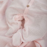 Комплект на выписку 4 предмета "Муслин Рюша.Плед", светло-розовый, лето