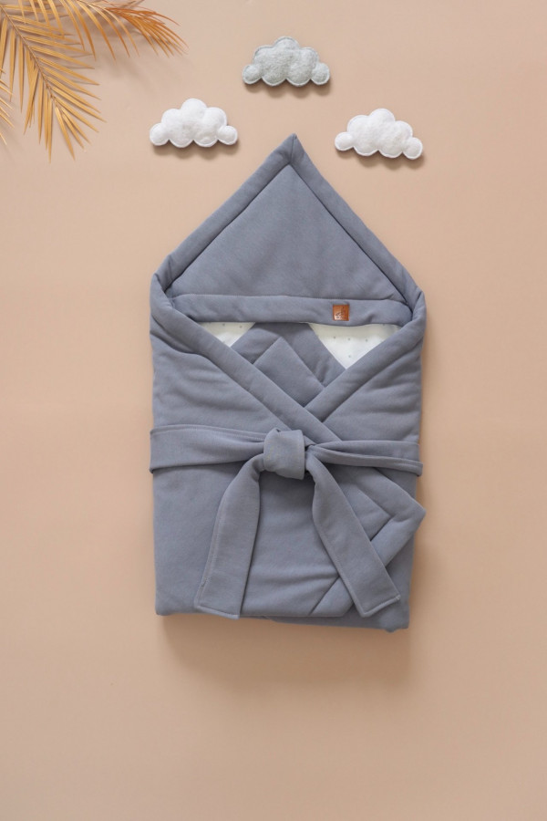 Конверт на выписку с поясом Туман 