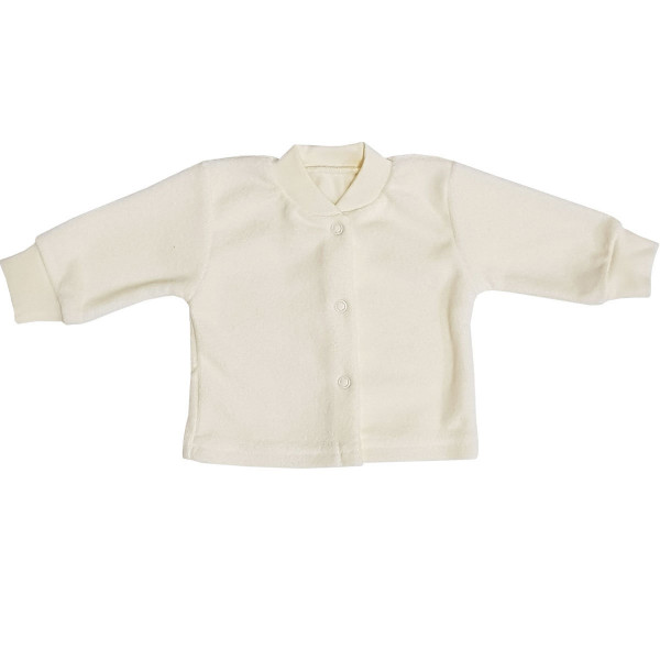  Кофточка на кнопках (махра начес) Бежевый