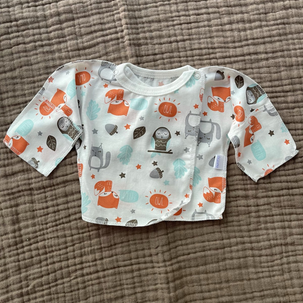 Распашонка Кулирка Совы 