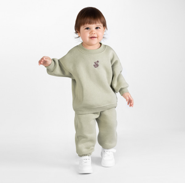 Костюм детский свитшот и брюки «Фисташка» Фисташка 