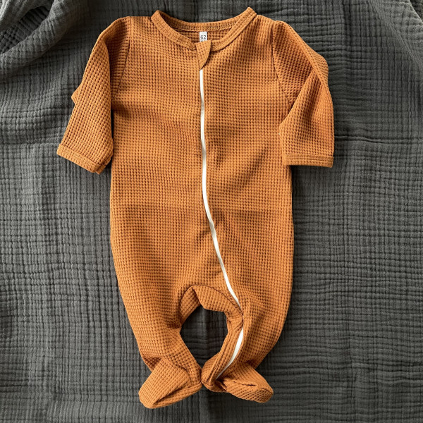Комбинезон нательный "Вафелька" Терракот 