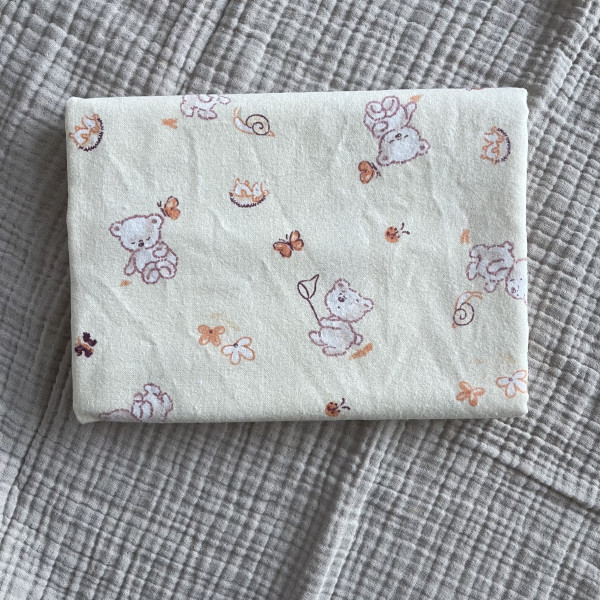  Пеленка Фланелевая 75*120 см Бежевый