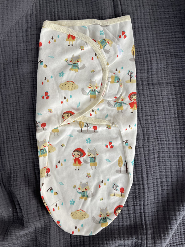 Пеленка кокон на липучке «Красная шапочка» 