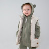 Жилет детский утепленный "Дискавери", слоновая кость