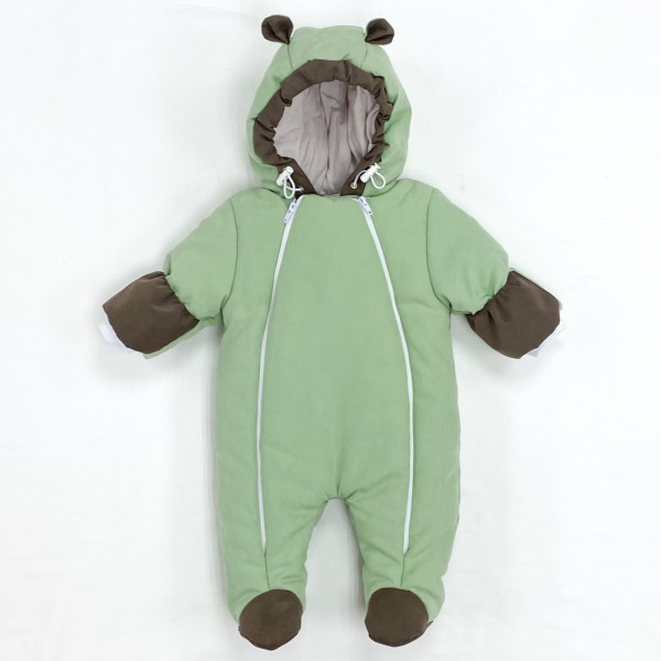 Комбинезон непромокаемый "Медвежонок", мятный