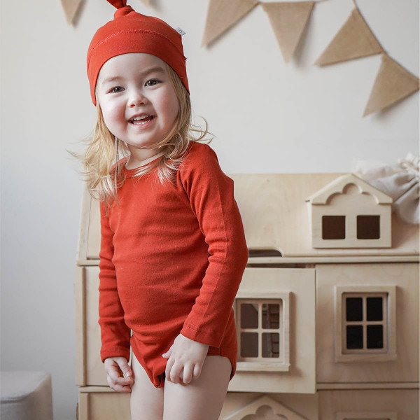 Боди Mjölk Paprika с длинным рукавом