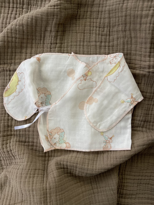 Распашонка из муслина Единорог  