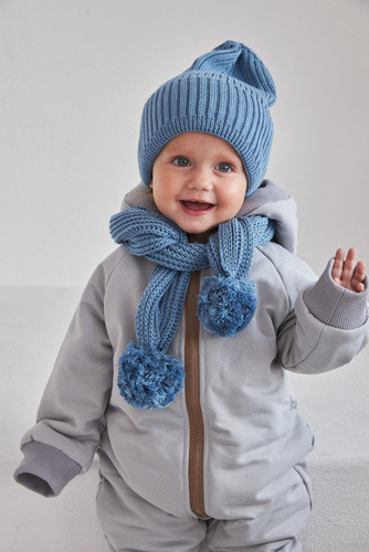 Шарф Голубой туман