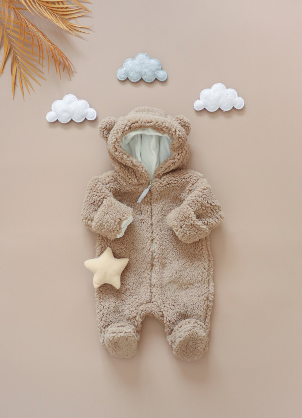 Комбинезон Мишка шерпа Кашемир 